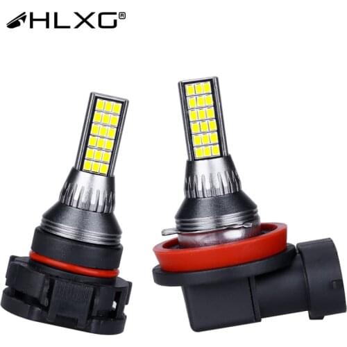 H11 H16 LED FogLight H8 H9 White Yellow 36PCS CSP Car Front Foglamp DIY Bright Auto Plug Play 3D LED Headlight 12V 24V 2pcs hlxg