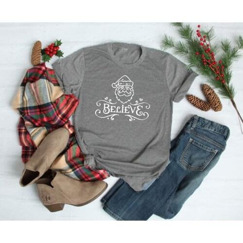 Hipster Summer Short Sleeve Red Clothing Tee Some People are worth Melthing For T-Shirt Crewneck Holiday Christmas Santa Tops