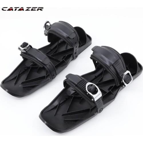 Catazer Ski Skates Snow Shoes Man Woman Child Ski Skates for Snow Skiing The Short Skiboard Snowblades