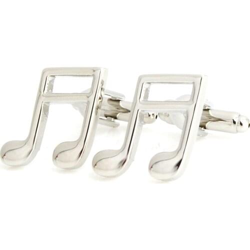 YH-626 Fashion Novelty Music Note Cufflinks - Factory Direct Wholesale