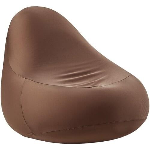 Japanese style pear shaped lazy sofa imported environmental protection particles, soft and comfortable