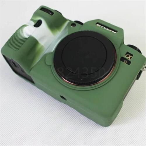 Soft Silicone Camera case Rubber Protective Body Cover Case Skin for Sony A9 ILCE-9 a9 Camera Bag