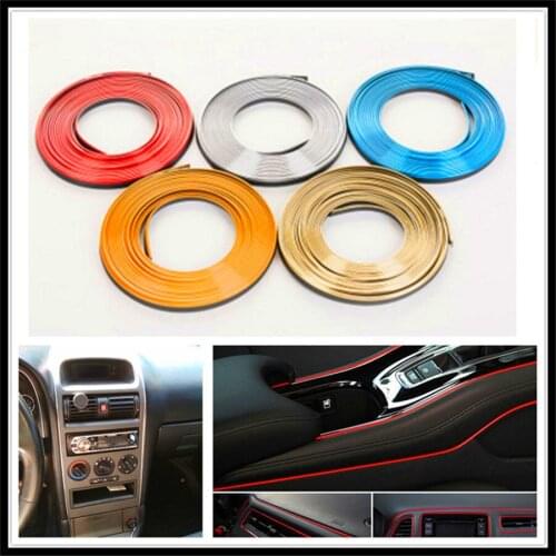 Car interior Decoration thread sticker Insert Strip for Land Rover RangeHSE SC Sports version Freelander 2 3.2