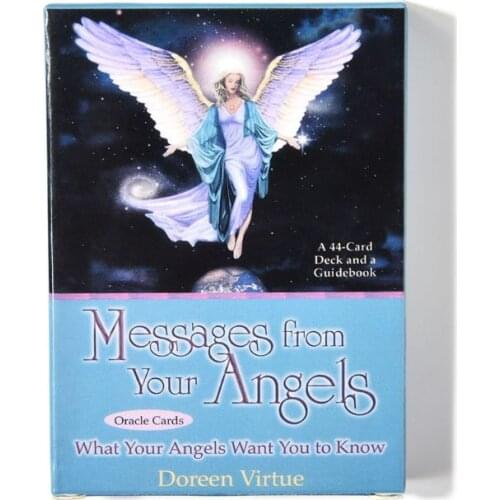 2021 New 44pcs Oracle Cards Messages From Your Angels: What Your Angels Want You to Know
