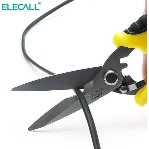 7" 8" Iron sheet shear metal cutter Scissor wire stripper pliers Hand Multitool Cutting Tools