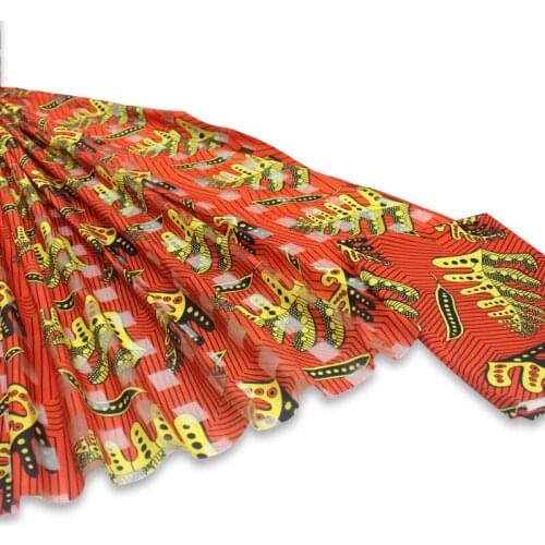 Organza fabric african fabric pure silk fabric abkara african wax print fabric 3+3yards organza ribbon silk for dress B2-E5