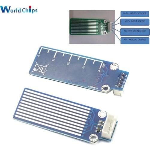 Separate PCB Board Raindrop Module Sensor Water Level Detection Module Water Module Raindrop Sensor Board DC 5V Analog Sensor