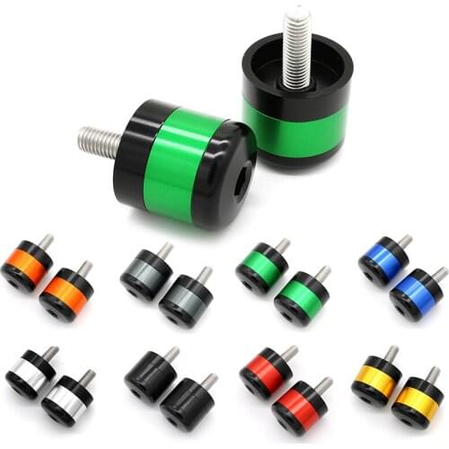 Fit For Kawasaki Ninja 650 ER-6n Ninja ZX-6R ZX-7R Versys 650 1000 Z250 Z300 Z1000 Handlebar Grips End Handle Grip Bar End Plugs