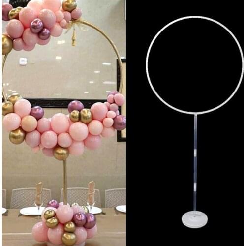 Balloons Garland Round Holder Stand Party Baby Shower Decoration Column Balloon Stent Wreath Party Wedding Decorations