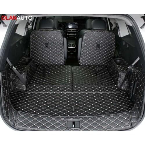 Fit for 2006-2020 Hyundai Santa Fe luggage compartment full coverage kit trunk waterproof mat 5seats 6seats 7seats