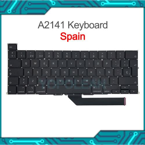 New For MacBook Pro Retina 16" A2141 SP Spain Keyboard 2019 Year