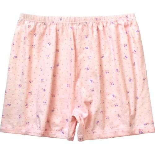 Panties Female Cotton Shorts Large Size High Quality Soft Comfortable Sexy Mummy Breathable Loose Pants Underwear Women Boyshort