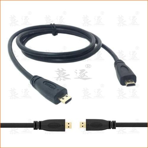 30cm D type micro HDMI-compatible male to male short cable 50CM