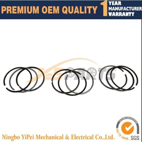 3LB1 Piston Ring STD size for Isuzu engine Sumitomo loader HITACHI EX55 IHI Mini Excavator