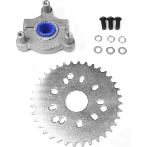 36T Sprocket Adapter Fit 1.5 inch 1 1/2 inch 415 Chain 49cc 50cc 66cc 80cc 2 Stroke Motorized Bike