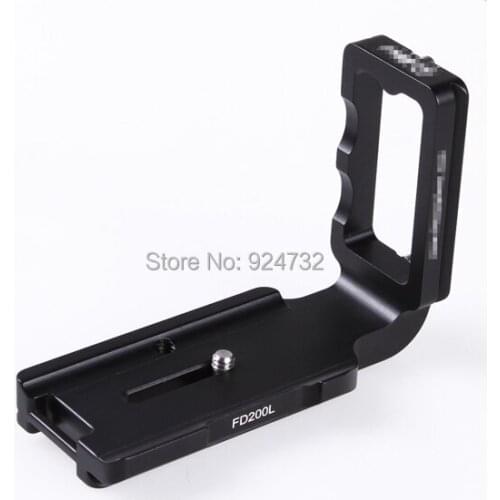 Quick Release L Plate Vertical Bracket Holder for Nikon D200 Arca RSS Compatible