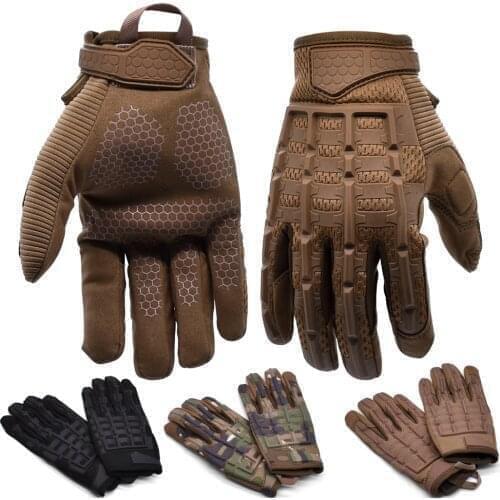 Motorcycl Gloves Leather Touch Screen Non-slip Breathable Riding Gloves For HONDA CRF230F XR230 XR250 XR400 CRF 230F XR 250 230