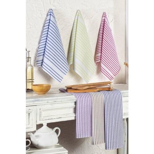 6 piece Dishtowel kitchen cleaners, high quality, high efficiency cotton fiber cleaning towels