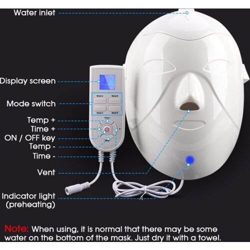 New Professional Nano Ionic Hot Mist Deep Cleaning Electric Portable Mini Face Vaporizer Facial Sauna Steamer Machine