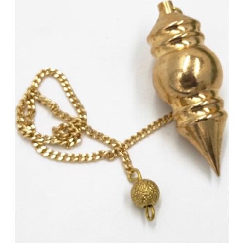 NEW pendant Metal spirit pendulum pure copper solid standard spirit divination psychic media novice pendulum hypnosis divination