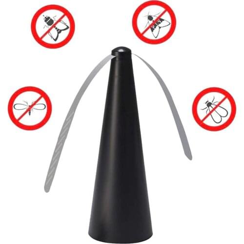 Cross border popular multi-functional household automatic catcher super quiet plastic fly repeller fan