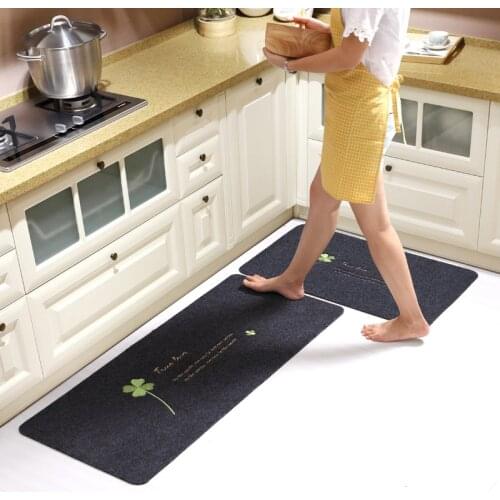 Dust Removal And Soil Entry Mat, Non-slip Mat, Kitchen Quick Oil And Water Absorption Carpet Set Can Be Cut