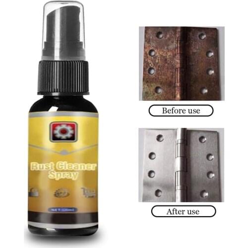 Rust Cleaner Spray Derusting Spray Car Maintenance Cleaning 30g Portable WWO66