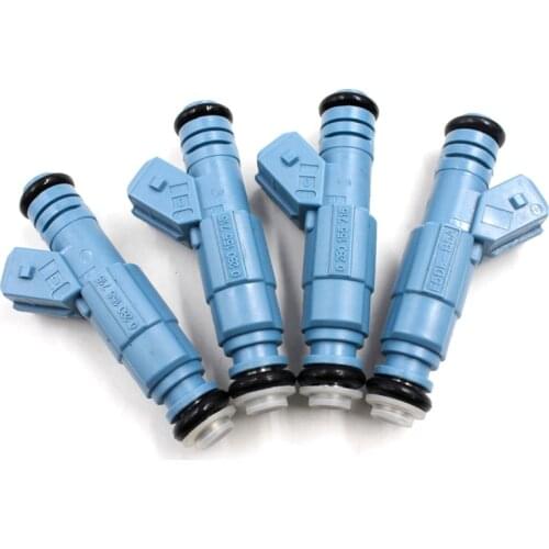 YAOPEI New 4 pcs Fuel Injector For Pontiac Chevrolet F ord LS1 LT1 5.0L 5.7L 250cc V8 24lb OE 0280155715