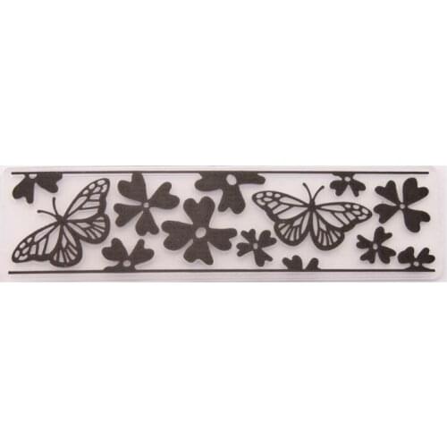 W3JE Butterfly Flower Embossing Folder Stencil Template DIY Scrapbook Album Card Making