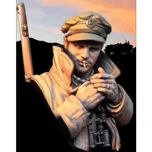 1/10 British Wanderer Gunner Figure Resin Bust Figure X351