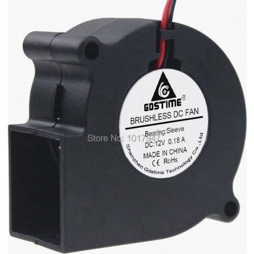 2 pcs lot Gdstime DC 12V 6028 Dust Centrifugal Turbine Blower Exhausting Fan for Laptop Notebook 60mm 2 pin 60x28mm