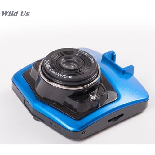 LCD Car DVR Camcorder Parking Recorder G-sensor Video Camera Dash Cam 1pc 2 Colors Mini 2.4 Inch Full 1080P HD Rearview Mirror