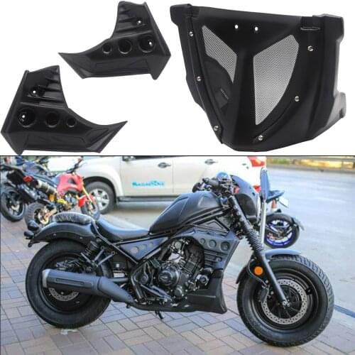 CMX300 CMX500 Side Cover Cowl Fairing Belly Pan Fender Under Body Frame Black for Honda Rebel CMX 300 500 2017 18 2019 2020 2021