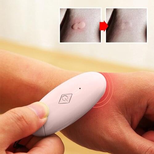 Lightweight Electric Antipruritic Mosquito Bug Bite Neutralizer Itching Stick Electric Anti-itch Device With Mosquito Repellents