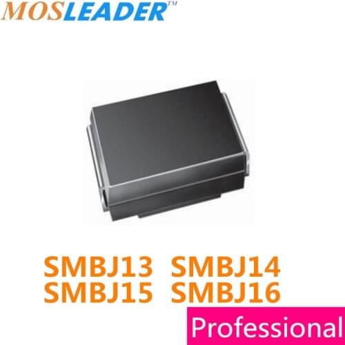 Mosleader 750pcs DO214AA SMB SMBJ13 SMBJ13A SMBJ13CA SMBJ14 SMB14A SMBJ14CA SMBJ15 SMBJ15A SMBJ15CA SMBJ16 SMBJ16A SMBJ16CA