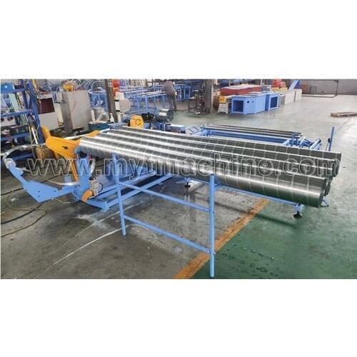 MYT Shanghai Round Duct Elbow Making Machine Spiral Tube Pipe air Duct Forming Machine