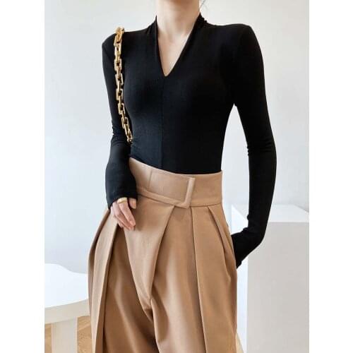 Autumn Winter Knitted Jumper Tops turtleneck Pullovers Casual Sweaters Women Shirt Long Sleeve Tight Sweater Girls