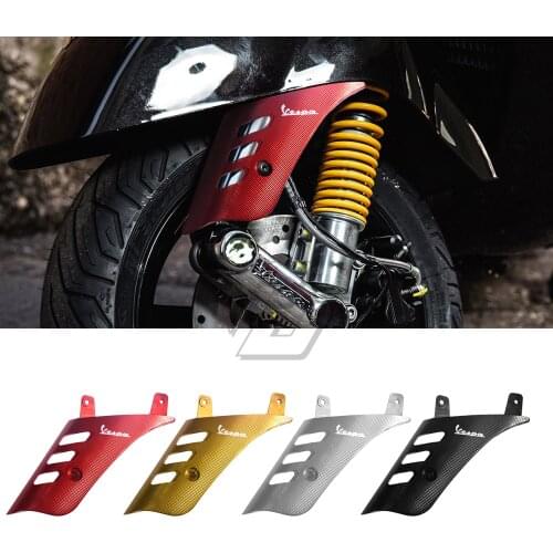 For VESPA GTS 125 200 300 2013-2020 Motorcycle Front Wheel Rocker Shock Cover Protector CNC Aluminum