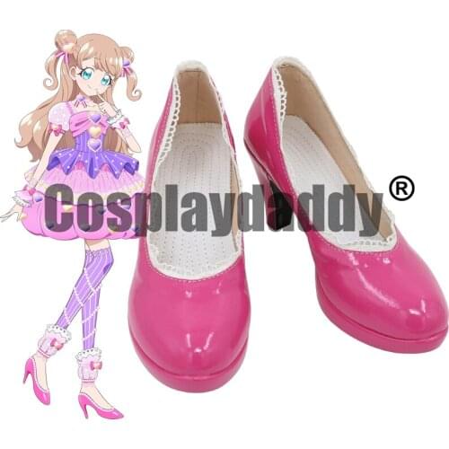 Prism Paradise PriPara Kiratto Pri Chan Cutie Happiness Maria Kanamori Heart Pearl Coord Ver. Cosplay Pump Shoes C006
