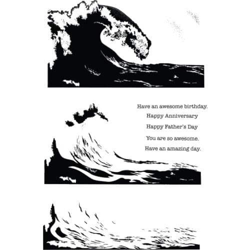 Spray Clear Silicone Stamp Seal for DIY scrapbooking photo album Decorative clear stamps A320