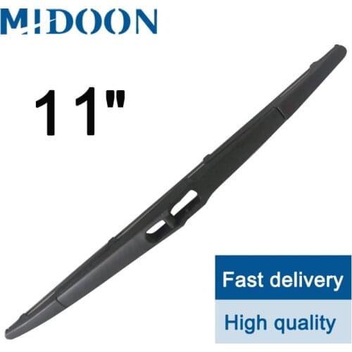 MIDOON Wiper 11" Rear Wiper Blade For Hyundai i10 MK 2 2013 2014 2015 2016 2017 2018 2019 Windshield Windscreen Rear Window