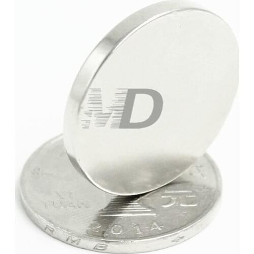 100pcs Neodymium N35 Dia 25mm X 2mm Strong Magnets Tiny Disc NdFeB Rare Earth For Crafts Models Fridge Sticking magnet 25x2mm