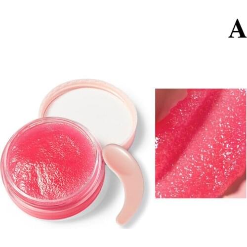 1pc Lip Scrub Mask Lip Plumper Exfoliating Anti-Ageing Scrub Moisture Lip Balm Lip Film Nourish Repair Fine Lines Lips Care