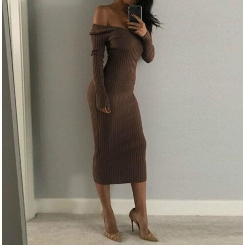 Young First Fashionable Knitted Dresses