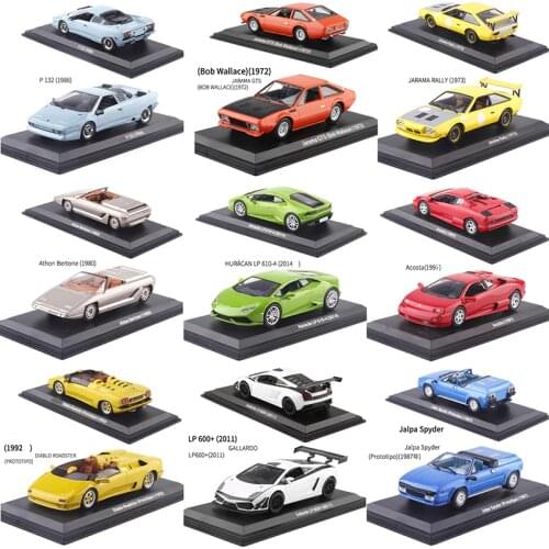 1:43 Scale Metal Alloy Classic Racing Rally Car Model Diecast Vehicles Toys For Collection Collective Display not for kids play