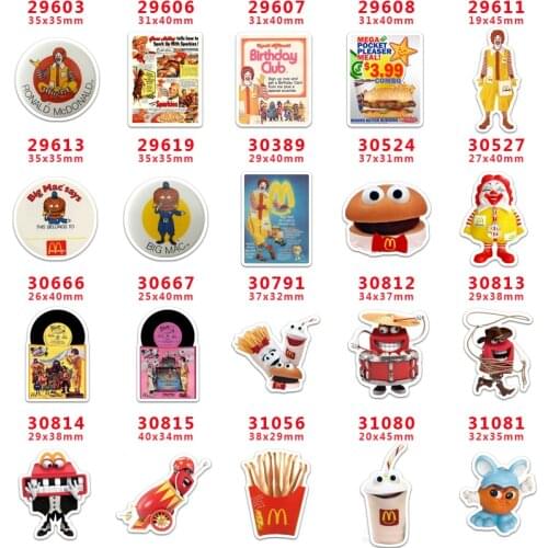 10 Pcs Cartoon Planar Resin Cabochons PR29603