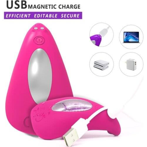 12 Vibration Modes Wearable Invisible Wireless Remote Vibrator Clitoral Massager Masturbator Couples Flirt Sex Toy