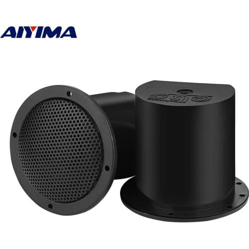 AIYIMA 2Pcs 3 Inch Midrange Speaker Audio Multimedia HiFi Home Speaker 2 Ohm 20W Loudspeaker DIY Sound System
