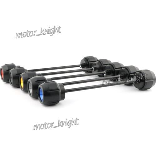 CNC Front Motorcycle Wheel Axle Fork Slider Cap Crash Protector for YAMAHA MT07 TRACER 700 XSR 700 MT-07 Moto Cage 2014-2019