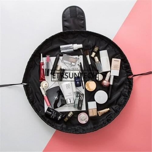 100pcs Travel Cosmetic Drawstring Bag Larger Storage Makeup Bag Pouch Sundries Package Protable Home Storage Bag